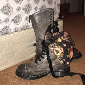 doc marten tall boots